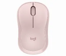 Mouse Optico Logitech Silent M240, 3 Botones, 4000 Dpi, Bluetooth, 10 M, Bateria Aa, Color Rosa