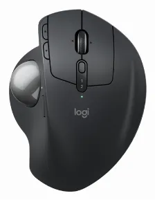Mouse Logitech Mx Ergo S Optico, 8 Botones, 2048 Dpi, Rf Inalambrico + Bluetooth, Grafito