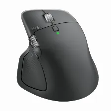 Mouse Logitech Mx Master 4 Laser, 8 Botones, 8000 Dpi, Rf Inalámbrico + Bluetooth, 10 M, Grafito