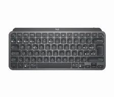 Teclado Inalambrico Logitech Mx Keys Mini, Bluetooth, Recargable, Retroiluminado, Color Grafito