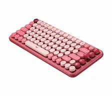 Teclado Logitech Pop Keys Inglés, Inalámbrico, Bluetooth, Interruptor Mecánico, Negro, Gris, Amarillo