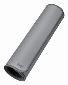 Mousepad Logitech Desk Mat Studio Series, 70cm X 30cm, Base De Goma Antideslizante, Repelente A Salpicaduras, Color Gris