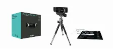 Camara Web Logitech C922, 1920x1080,, Microfono, Usb, Color Negro