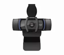Camara Web Logitech C920s Hd Pro Resolucion 1920 X1080, 1.2mp, Microfono, Usb 3.1, Negro