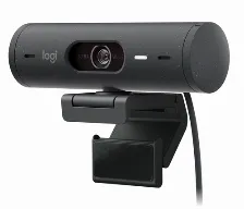 Camara Web Logitech Brio 500 4mp, Resolucion 1920 X 1080 Pixeles, Velocidad 60 Fps, Full Hd, Microfono, Usb-c, Color Grafito