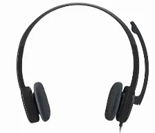 Diadema Logitech H151 Stereo Con Microfono 3.5mm, Negro