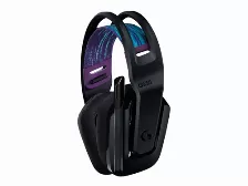 Diadema Inalambrica Logitech G535 Lightspeed, Microfono, Bateria Recargable, Almohadillas Espuma 40mm, Color Negro