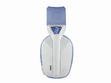 Diadema Inalambrica Logitech G435, 20-20000 Hz, Bluetooth, Color Blanco/azul, 18 Horas De Bateria, Cojinetes, (981-001073)