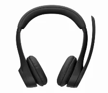 Audifonos Logitech Zone 300 Diadema, Inalambrico, Bluetooth, Negro