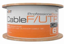 Bobina Nexxt Solutions Ab356nxt07 Cat6, 305 M, F/utp (ftp), Negro