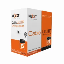 Bobina Nexxt Solutions Ab356nxt32 Cat6, 305 M, U/utp (utp), Azul