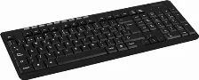 Teclado Acteck Ti215 Inalambrico, Multimedia, Usb, Negro
