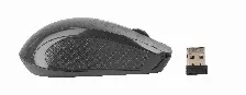 Mouse Optico Inalambrico Acteck Entry Mi240, 2 Botones, 1200 Dpi, Usb, Negro