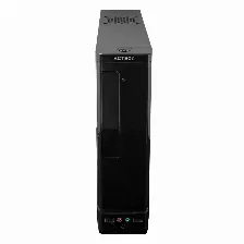 Gabinete Slim Acteck Atom Gs240 Mini-tower, Micro Atx, Mini-itx, Fuente 450w, Negro