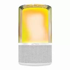 Bocina Acteck Glee Pure Ap70 2.0, Usb, 3.5 Mm, Bt, Inalámbrico, Universal, Blanco