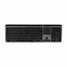 Kit Teclado Y Mouse Acteck Creator Krea Mk755 Interruptor De Membrana, Inalámbrico, Usb Tipo A, 2000 Dpi, Negro, Gris
