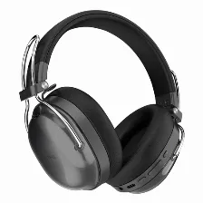 Audífonos Acteck Luxe Pure Hp730 Diadema, Inalámbrico Y Alámbrico, 3.5 Mm, Bluetooth, Negro