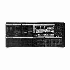 Mousepad Acteck Ac-941075 800 Mm, 350 Mm, Negro, Blanco