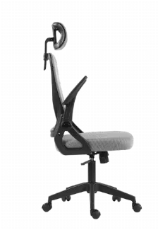 Silla Acteck Flux Lite Ec313hr / Ergonomica / Max 100 Kg / Reposabrazos Ajustables / Material Transpirable / Mecanismo Tipo Mariposa / Inclinacion 120 Grados/ Negro-gris / Ac-943376