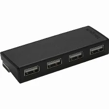 Hub Usb Targus, 4 Puertos, Usb2.0, Compatible Win Y Mac, Negro