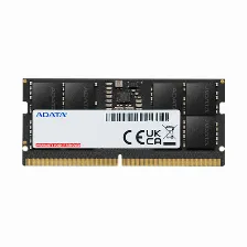 Memoria Ram Adata Ad5s56008g-s Ddr5, 5600mhz, 8gb, Cl46, So-dimm