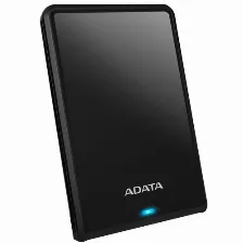 Disco Duro Externo Adata Ahv620s Slim, 1tb, 2.5 Pulg, Usb 3.1, Color Negro