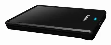 Disco Duro Externo Adata Ahv620s Slim, 1tb, 2.5 Pulg, Usb 3.1, Color Negro