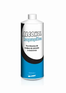 Alcohol Isopropilico Silimex 1 Litro, Para Limpieza De Equipos De Computo Y Electronica