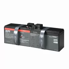 Bateria Para Ups Apc Rbc160 Plomo ácido, 12 V, 7.2 Ah, Negro
