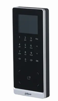 Control De Acceso Dahua Technology Asi2201h-dw Lector De Huella No, 30000 Usuario(s), Lector De Código De Acceso Si, Lector De Tarjeta Si, 30000 Tarjetas, Pantalla 6.1 Cm (2.4