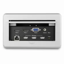 Gabinete Videoconferencia Startech.com Hdmi, Dp, Vga, 3 Usb, Rj45, Plata