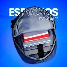 Mochila Vorago Bp-150-bl, Polietileno, Para Laptop De 15.6 Pulgadas, Negro, Azul