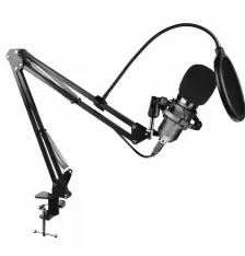 Microfono Balam Rush Stelar Mc970, Usb 1.5 Mts, Unidireccional, Esponja Antipop, Filtro Antipop, Soporte Tipo Sock, Soporte De Brazo, Br-932967