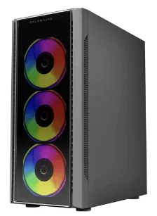Gabinete Balam Rush Dragonfly Crystal Gm590cb Midi Tower, 4x Ventiladores, Negro