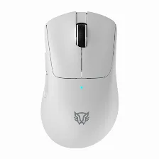 Mouse Gamer Balam Rush Drift Perform Mg5 / Inalambrico / Recargable / 5 Botones / Sensor Optico Paw3311, 12,000 Dpi / Blanco / Br-938556
