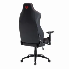Silla Gamer Balam Rush Br-940498 Asiento De Malla, Reposa-brazos Si, Peso Máximo 150 Kg, Color Negro, Rojo