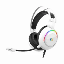 Audífonos Balam Rush Br-941211 Diadema, Alámbrico, 3.5 Mm, Usb, Blanco