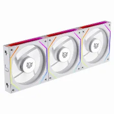 Ventilador Balam Rush Eolox Link Exl95 12 Cm, 1800 Rpm, Led ámbar, Verde, Rojo, Azul, Blanco