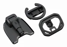 Volante Adaptador Balam Rush Joy Wheel Jw300 / Compatible Con Joy-con Switch/oled Y Ps5 Dualsenses / 2 Bases De Sujecion / Abs Ventosas Para Estabilidad / Negro / Br-943611