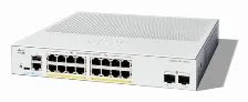 Switch Cisco Catalyst Catalyst 1200 Gestionado, L2, Rj-45 16, Gigabit Ethernet (10/100/1000), (poe +) 16, Gris