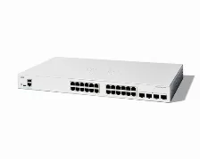Switch Cisco C1200-24t-4x Gestionado, L2/l3, Rj-45 24, Gigabit Ethernet (10/100/1000), Blanco