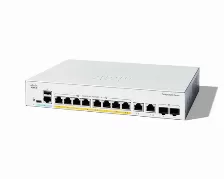 Switch Cisco C1200-8fp-2g Gestionado, L2/l3, Rj-45 8, Gigabit Ethernet (10/100/1000), Blanco