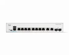Switch Cisco Catalyst Catalyst 1200 Gestionado, L2, Rj-45 10, Gigabit Ethernet (10/100/1000), 1u, Blanco