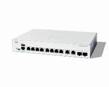 Switch Cisco Catalyst Catalyst 1300 Gestionado, L2, Rj-45 8, Gigabit Ethernet (10/100/1000), Gris