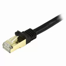 Patchcord Startech.com Cat6a, 3.7 M, Negro