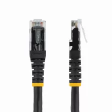 Patchcord Startech.com Cat6, 3 M, U/utp (utp), Negro