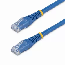 Patchcord Startech.com Cat6, 0.9 M, U/utp (utp), Azul