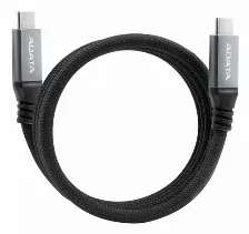 Cable Usb-c Adata Magnetico Autorganizable, Usb 3.2 Gen 2, 10 Gigabits Por Segundo, 100w Pd, 4k A 60hz, 1 Metro, Negro