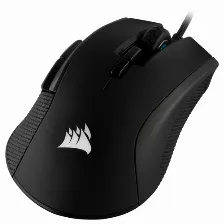 Mouse Gamer Corsair Ironclaw Rgb, 18,000 Dpi, 7 Botones, Usb, 1.8 Metros, Negro