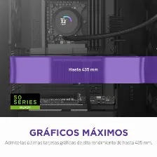 Gabinete Nzxt H9 Midi Tower Con Ventana, 4x Ventiladores, S/ Fuente, Negro
